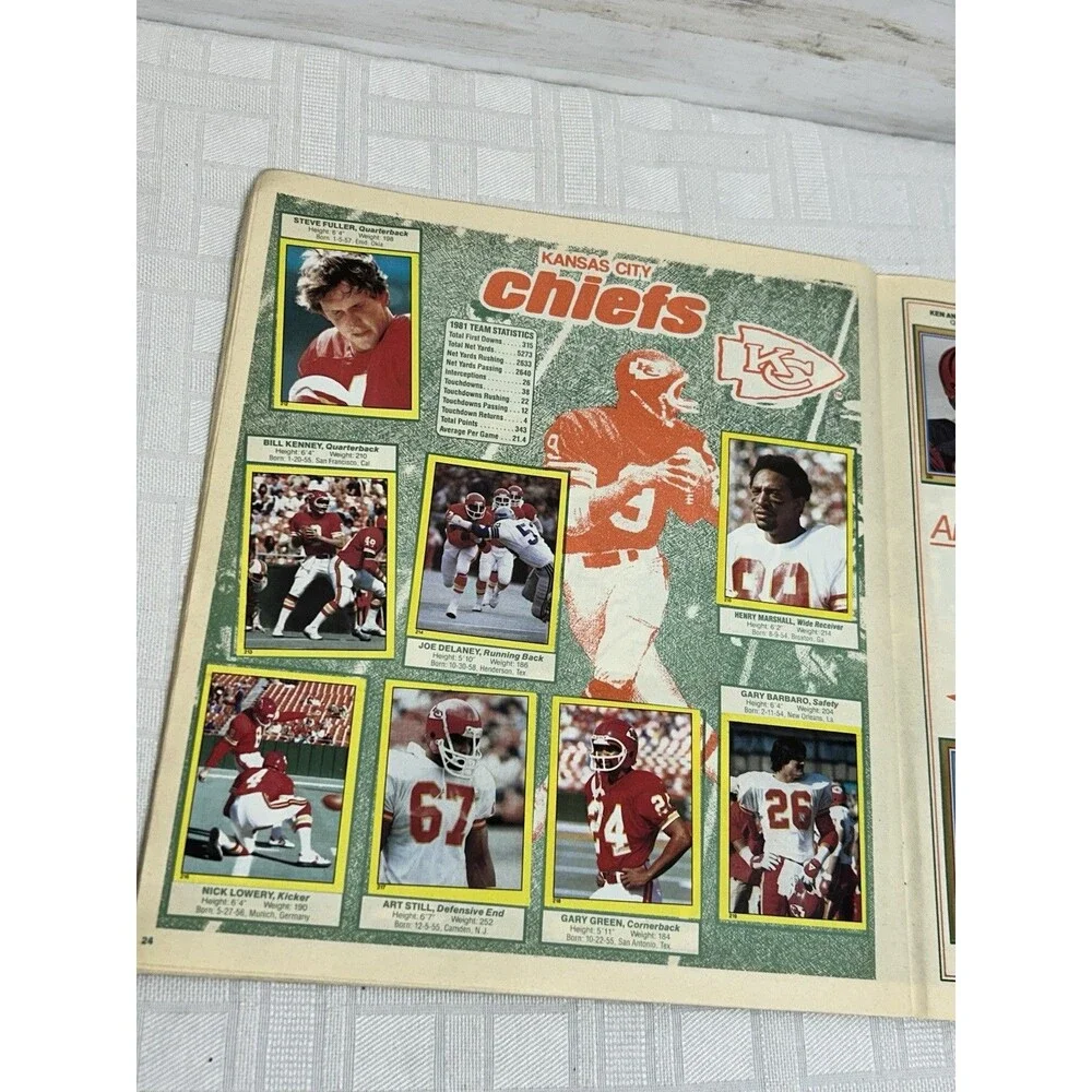 1982 Topps Football STICKER ALBUM Stickers JOE MONTANA 49ers Missing Only 2